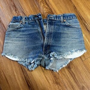Levi's Classic Blue Jean Shorts